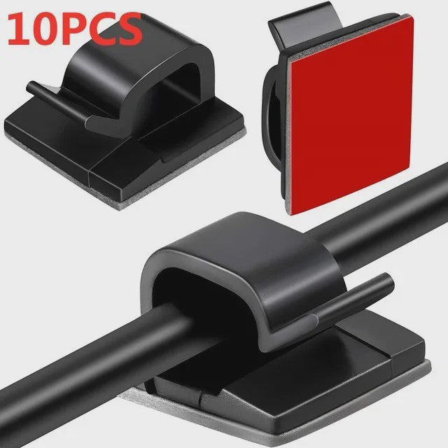 Kabel Organizer Clips - Houd je Kabels Netjes & Georganiseerd