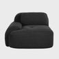 Moderne Corduroy Fauteuil Zonder Armleuningen met Kussen - SediaXL