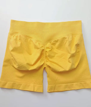 NCLAGEN Seamless Gym Shorts Dames - 4.5 Inch Biker Shorts voor Fitness & Yoga