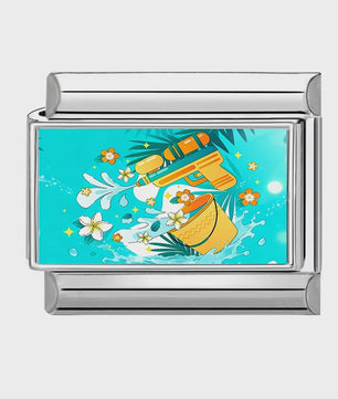 Zee Dieren Charms voor Italiaanse Bedelarmbanden - Sterrenvis, Kwal, Schelp & Walvis - DIY Sieraden Maken