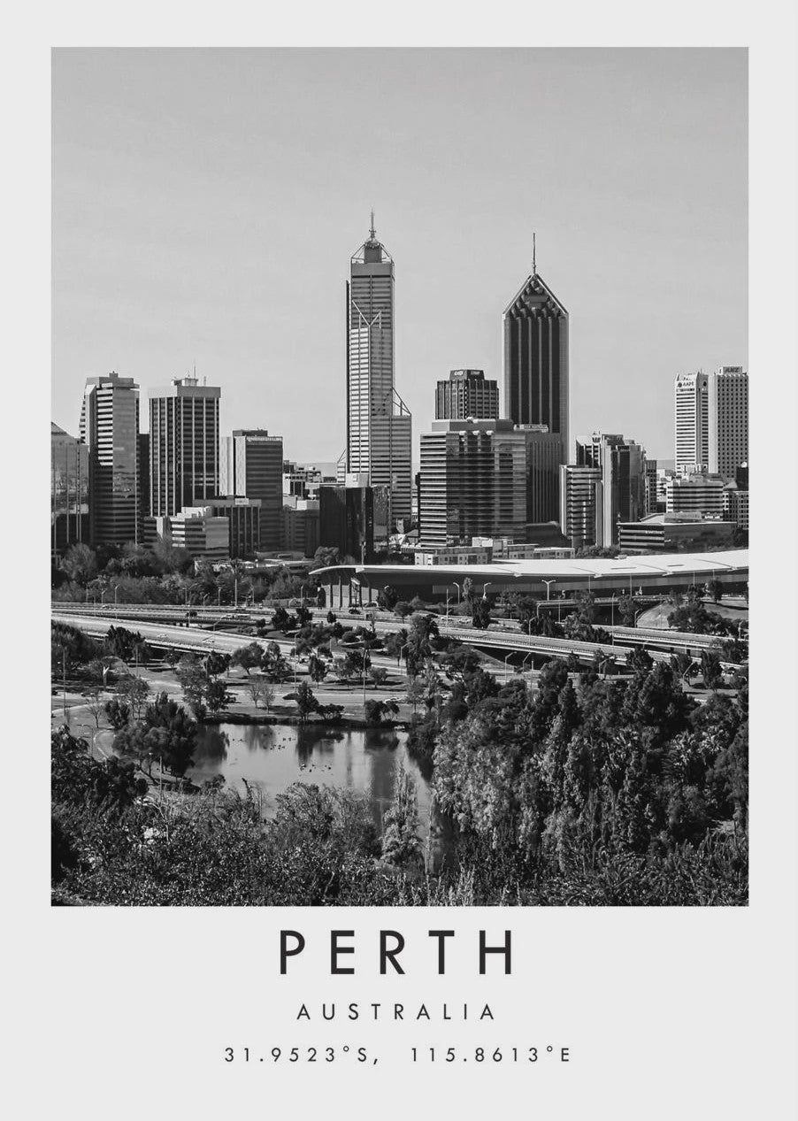 Minimalistische Poster Sydney Opera House - Canvas Wanddecoratie Australië & Nieuw-Zeeland