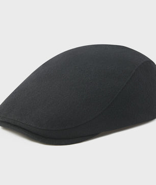 Heren Visgraat Wolmix Flat Cap - Stijlvolle Newsboy & Gatsby Pet voor Winter & Outdoor