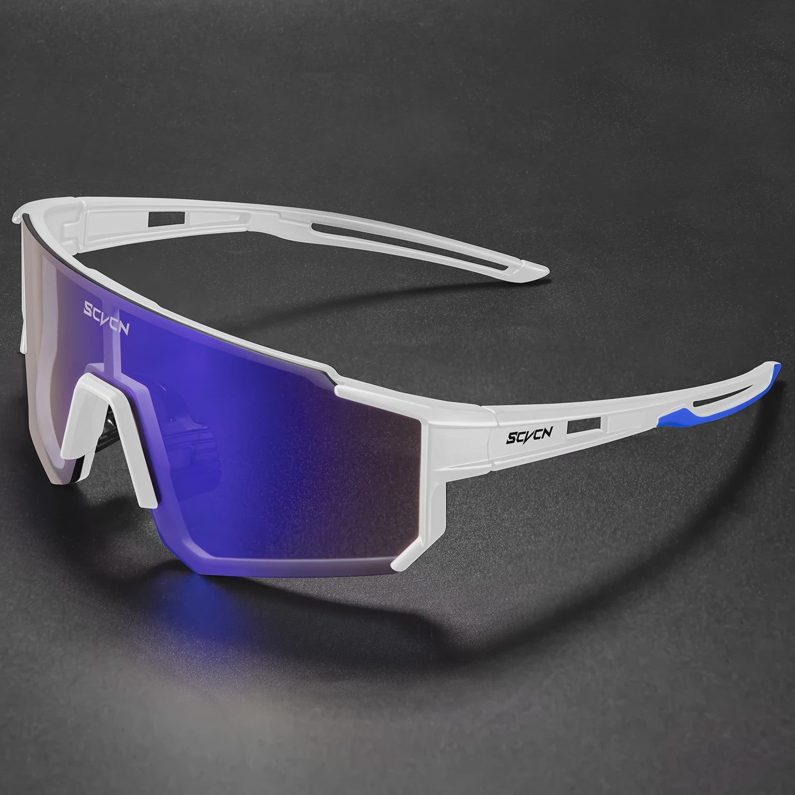 SCVCN Sportfietsbril voor Heren & Dames - UV400 Bescherming, Wielrennen, Mountainbiken & Outdoor