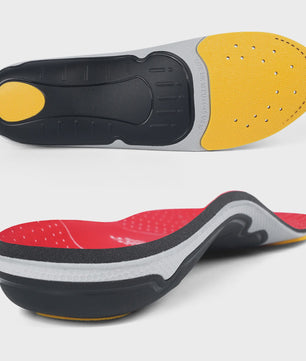 Orthopedische Steunzolen voor Platte Voeten, Hielpijn & Plantaire Fasciitis - Unisex Schoen Inlegzolen