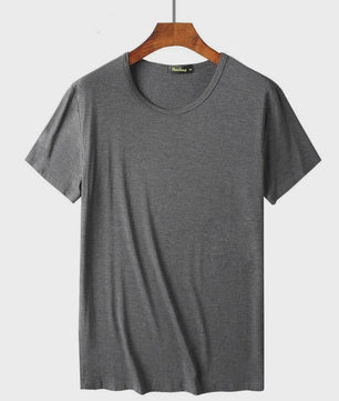 2-Pack Bamboe Fiber T-shirts Heren - Ronde Hals, Korte Mouw, Ademend & Zweetabsorberend