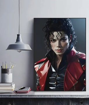 Iconische Michael Jackson Poster - Retro Muziek Kunst Decoratie