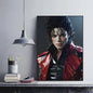 Iconische Michael Jackson Poster - Retro Muziek Kunst Decoratie