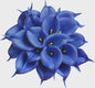 20x Kunstbloemen Calla Lelie - Real Touch Latex - Pure Wit