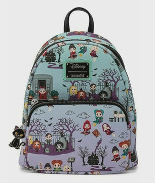 Loungefly Mini Rugzak: The Nightmare Before Christmas & Hocus Pocus Halloween Collectie