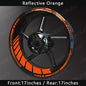 Reflecterende Motor Velgstickers - 17 Inch Velgtape voor Yamaha, Honda, Kawasaki, Suzuki, BMW, KTM