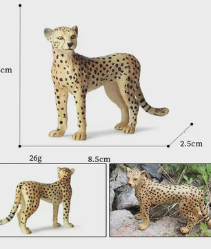 Realistische PVC Dierenfiguren Set: Wilde Dieren Collectie