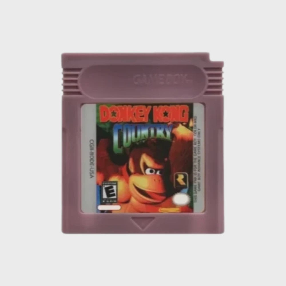 16-Bit Game Cartridge voor GBC/GBA: Wario Land, Donkey Kong & Yoshi Collectie