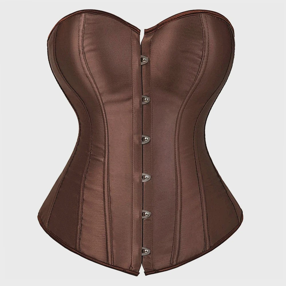 Victoriaans Corset Bustier met Vetersluiting - Plus Size & Vintage Stijl