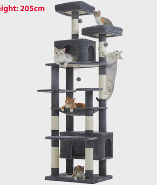 Grote Kattenboom met Krabpalen, Hangmat en Speeltjes - Meerdere Niveaus