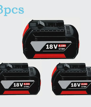 Bosch 18V 8.0Ah Li-Ion Accu Vervangend voor BAT609/BAT609G - Krachtige Gereedschapsbatterij