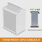 METALFISH T40 Mini ITX PC Behuizing - 7L Compact, Draagbaar met Acryl of Mesh Paneel