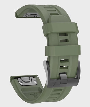 QuickFit Siliconen Horlogeband 22mm/26mm voor Garmin Fenix 7/7X, Epix Gen 2, Enduro 2 & Fenix 5/6 Series