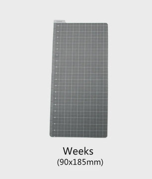 Snijmat & Liniaal Set A5/A6 - PVC Grid Mat voor Tekenen, Knutselen & Naaien