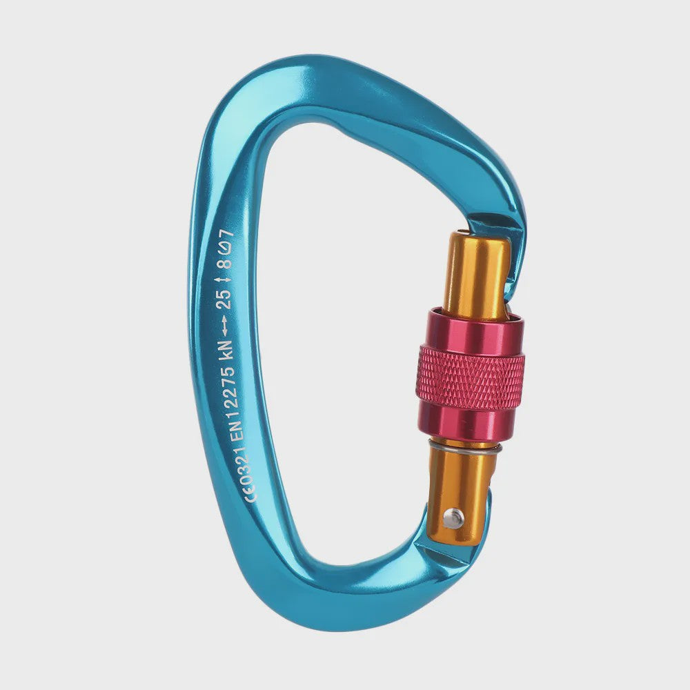 Professionele Aluminium Karabiner Haak - Veilig Klimmen & Outdoor