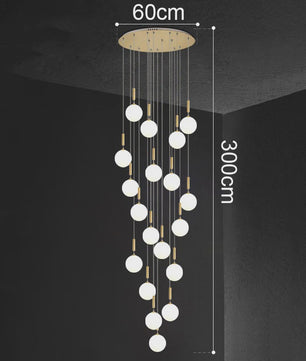 Moderne LED Plafond Hanglamp - Stijlvolle Verlichting voor Woon- en Eetkamer