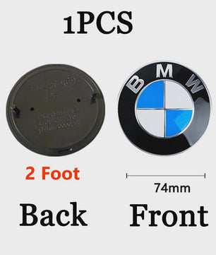 BMW Embleem Vervanging 74/82mm - Motorkap, Kofferbak Badge
