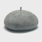 Dames Baret Hoed - Vintage Wol Baret Cap voor Herfst & Winter