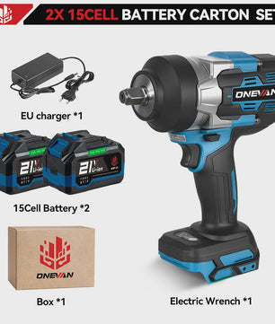ONEVAN Accu Slagmoersleutel 2800 Nm Borstelloos - 5 Snelheden - Makita 18V Compatibel