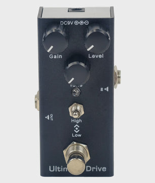 Veelzijdige Gitaarpedaal: Overdrive, Distortion, Chorus, Delay, Tremolo & Analog Delay met True Bypass