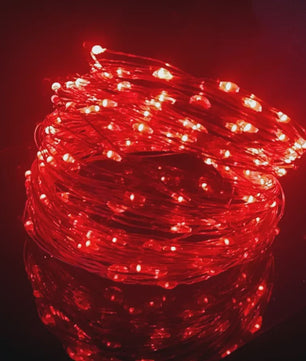 Waterdichte LED Snoer Verlichting - 1-5M Koperdraad - Batterij Aangedreven - Feest & Kerst Decoratie