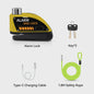 Motorfiets Schijfrem Alarm Slot 120dB Anti-diefstal Beveiliging Scooter Fiets