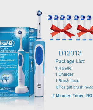 Oral-B Vitality 3D White Elektrische Tandenborstel - Roterende Reiniging & Inductieladen
