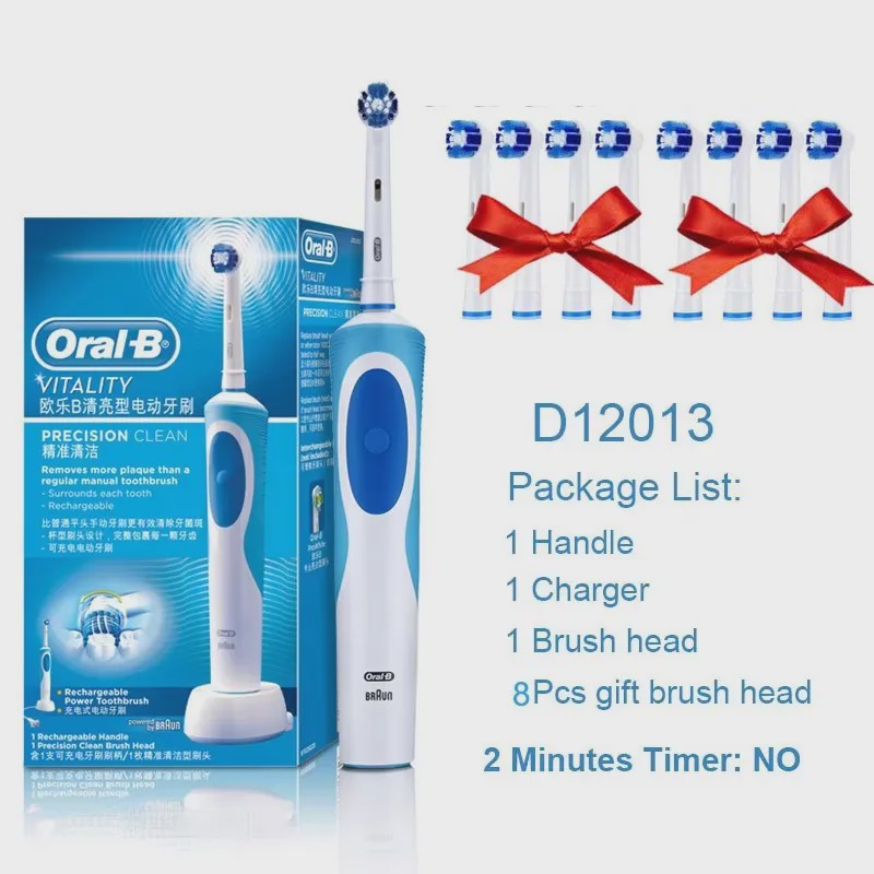 Oral-B Vitality 3D White Elektrische Tandenborstel - Roterende Reiniging & Inductieladen