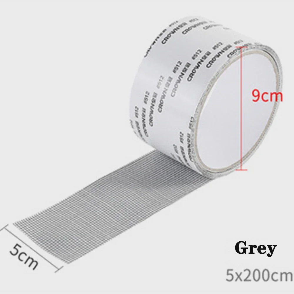 Raamhor Reparatie Tape - Zelfklevend, Waterdicht & Anti-Mug - Snel en Eenvoudig Ramen en Horren Herstellen