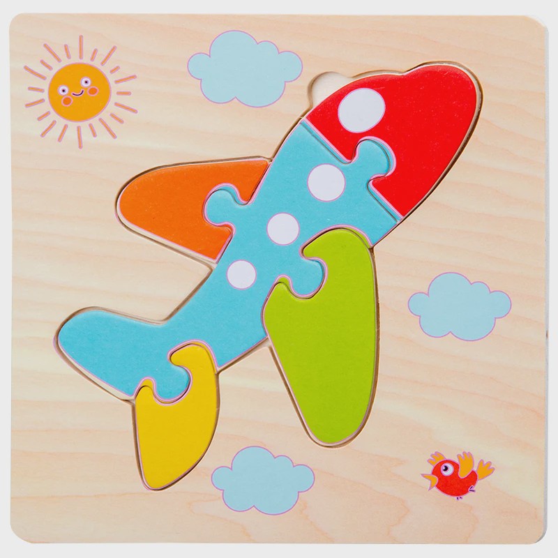 Houten 3D Puzzels voor Kinderen - Leerzaam Dieren Tangram Puzzel Speelgoed