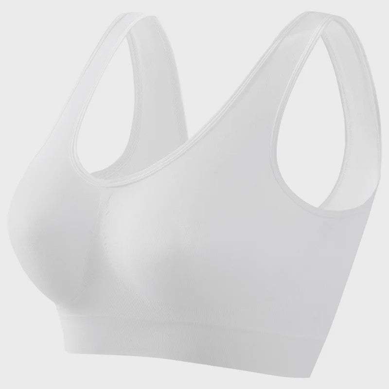 Naadloze Push-Up Sport BH - Ademende Bralette zonder beugel, Crop Top Lingerie voor Dames (S-5XL)