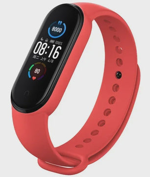 Siliconen Polsband voor Xiaomi Mi Band 7, 6, 5, 4, 3 - Vervangend Bandje Smartwatch Accessoire