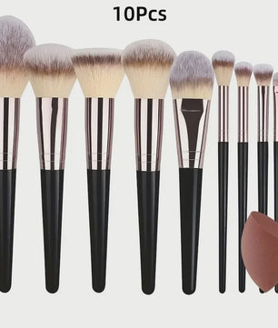Professionele Make-up Kwasten Set - Zacht & Fluffy voor Foundation, Blush & meer