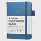 Wachtwoordenboek met Alfabetische Tabs - Hardcover Logboek & Adresorganizer