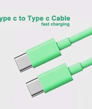 USB-C naar USB-C Kabel 60W PD Snelladen & Data | 1M/2M/3M
