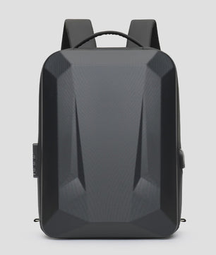 Robuuste Expandeerbare Rugzak met Hard Shell: Ideaal voor Gaming, Zakelijk & Reizen