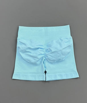 HISTELLO Seamless Biker Shorts Dames - Low Waist Scrunch Butt voor Fitness & Yoga
