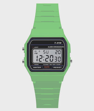 Luxe Digitale Heren & Kinder Horloge - Waterdicht, LED & Alarm