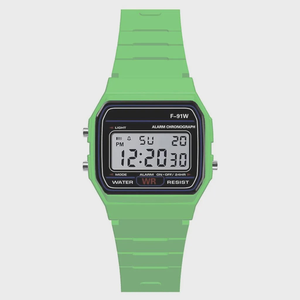Luxe Digitale Heren & Kinder Horloge - Waterdicht, LED & Alarm