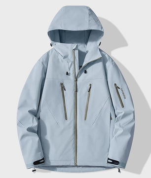 Unisex Waterdichte Outdoor Jas - Winddicht & Ademend voor Wandelen, Kamperen & Sport