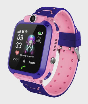 Lenovo Kinder Smartwatch 5G GPS SOS Camera Waterdicht - Veilig & Leuk Cadeau voor Jongens en Meisjes