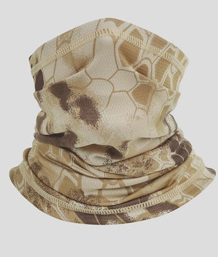 Veelzijdige Camouflage Nekwarmer & Buff - Ademend & UV Beschermend voor Outdoor Sport