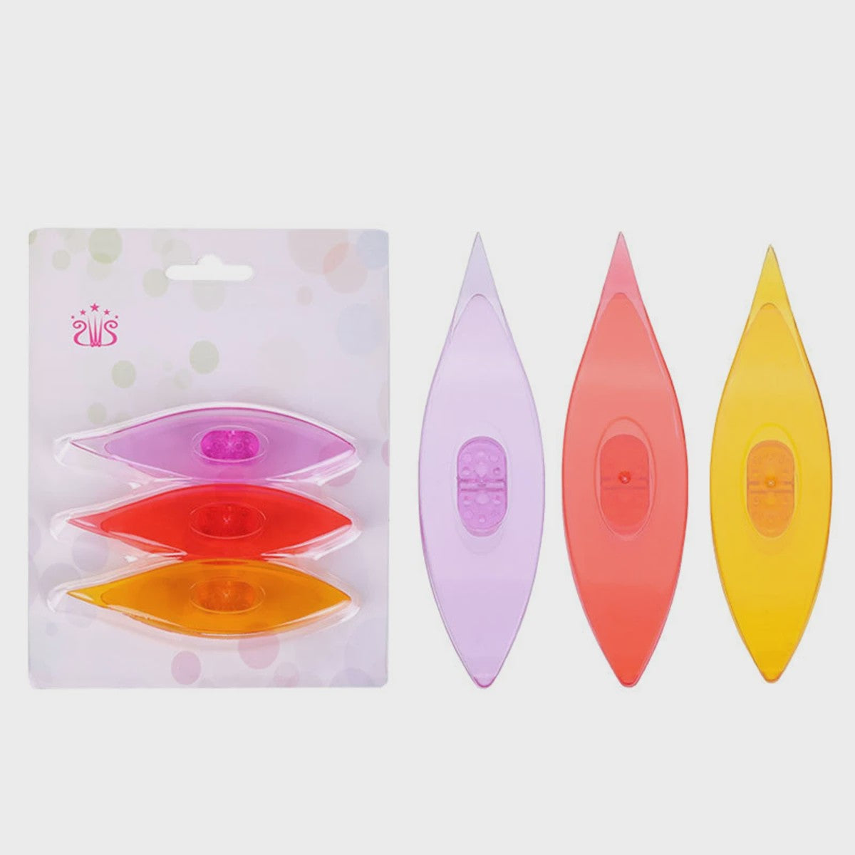 Set Kantklosjes - Kleurrijk Plastic Weefgereedschap voor Kant en Garen
