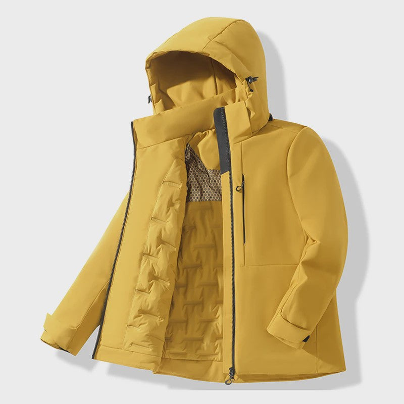 Unisex Waterdichte Fleece Winterjas - Winddicht, Thermisch & Ademend