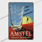 Vintage Bier Metalen Wanddecoratie - Retro Poster voor Bar, Pub & Man Cave (20x30cm)