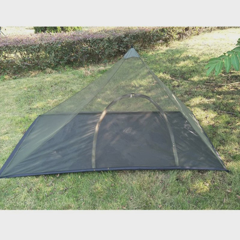 Lichtgewicht Klamboe Tent - Draagbaar en Compact voor Kamperen, Backpacken en Thuis